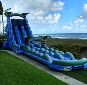 WINSUN Nouveau Design Toboggan Gonflable Commercial Urbain pour Enfants et Adultes avec Piscine Intégrée - Product Image 4