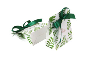Green Color Wedding Theme Small Candy Treat Paper <strong>Boxes</strong> With Ribbons Gift Cookie Package Paper <strong>Boxes</strong> <strong>for</strong> Party Supplies - Product Image 4