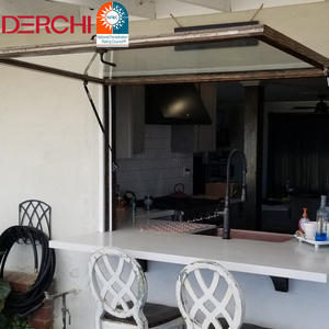 AS2047 การออกแบบหน้าต่างกันสาดกระจกสองชั้นอลูมิเนียมผลกระทบของพายุเฮอริเคนสําหรับฟิลิปปินส์ - Product Image 6