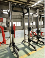 Rack semi-professionnel en acier inoxydable pour l'entraînement des bras et du triceps, idéal pour la musculation