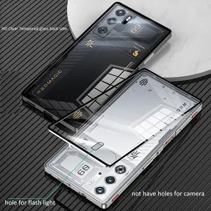 Ốp lưng khung kim loại hợp kim nhôm + mặt lưng kính cường lực cho Red Magic 10 9 Pro Plus 9S RedMagic 8 8S Pro + - Product Image 5