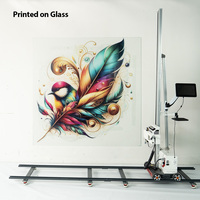 Imprimante à jet d'encre murale verticale 3D TMP1000, solvant écologique, UV, démontée en quatre parties, garantie 1 an, DX7 Flex, fabriqué en Chine