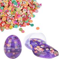 29377 Hars Mix-In Polymeer Klei Fruit 12 Roosters Mix-In Polymeer Klei Chips Polymeer Plakjes Voor Nail Art & Diy Ambachten Food Stijl