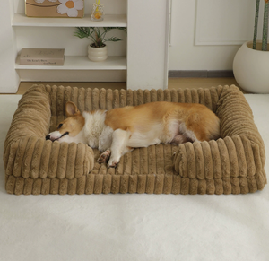 Grand lit <span class=keywords><strong>pour</strong></span> <span class=keywords><strong>chien</strong></span> de grande taille, tapis chaud <span class=keywords><strong>pour</strong></span> animaux de compagnie toutes saisons, <span class=keywords><strong>coussin</strong></span> douillet <span class=keywords><strong>pour</strong></span> chat <span class=keywords><strong>pour</strong></span> utilisation en intérieur - Product Image 4