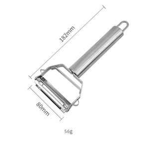 Éplucheur manuel 2 en 1, râpe multifonction pour fruits et légumes, éplucheur, trancheur de melon, pomme de terre, carotte, concombre, outil de cuisine domestique - Product Image 2