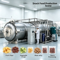 Aanpasbare commerciële vacuümvriesdroger, industriële lyofilisatie-apparatuur voor voedselproductielijnen, meerdere schaalopties