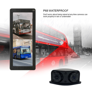 12.3 inch IPS Side gương hệ thống màn hình xe tải lớn không thấm nước chia màn hình xem đêm 12-24V 1 năm bảo hành - Product Image 3