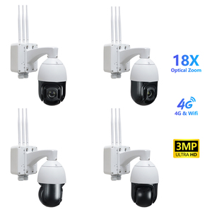 20x Zoom tốc độ Dome Camera 4G Sim Thẻ IP CCTV Camera wifi không dây H.264 + hai cách nói chuyện 360 bao gồm PTZ camera - Product Image 1