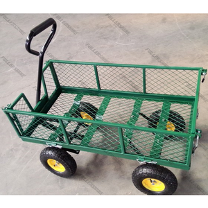 Carrito de jardín con marco de malla TC1840A - Product Image 1