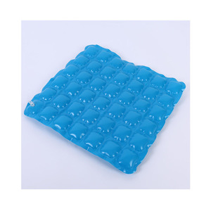 Inflatable Seat <b>Cushion</b> Rectangle Blue For Elderly Bedridden Pregnant Summer Use - Product Image 4
