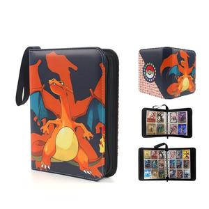Porte-cartes de grande capacité en PU, album de collection de cartes Pokémon avec fabricant pour le rangement des cartes de visite - Product Image 2