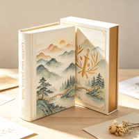Carnet à couverture rigide personnalisé en gros avec pelliculage mat, 160 pages, pour le branding d'entreprise, la fiction pour adultes et enfants, et les dictionnaires