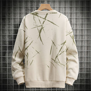 Sudadera con capucha para hombre, primavera y otoño, nueva camiseta informal juvenil, elegante, con cuello redondo, manga larga, cómoda y transpirable. - Product Image 2