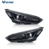 Vland-luz de cabeza secuencial para coche Ford Focus, lámpara frontal de señal de giro, venta al por mayor, de fábrica, 2015-2018