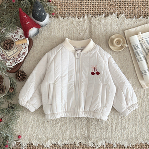 เสื้อแจ็คเก็ตเด็กวัยหัดเดิน เด็กชาย เด็กหญิง แขนยาว ปักลายห่าน ผ้าโพลีเอไมด์ เสื้อโค้ทกันหนาว เสื้อผ้าเด็ก - Product Image 3