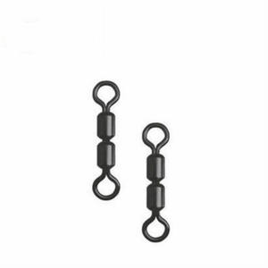 Émerillons de pêche à rotation rapide à 3 connecteurs, mousquetons et émerillons de qualité supérieure - Product Image 1