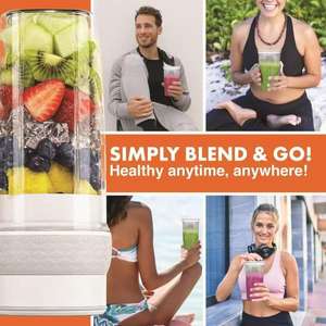 新款彩色早餐果汁杯便携式水果榨汁杯机可充电无线便携式搅拌机 - Product Image 4