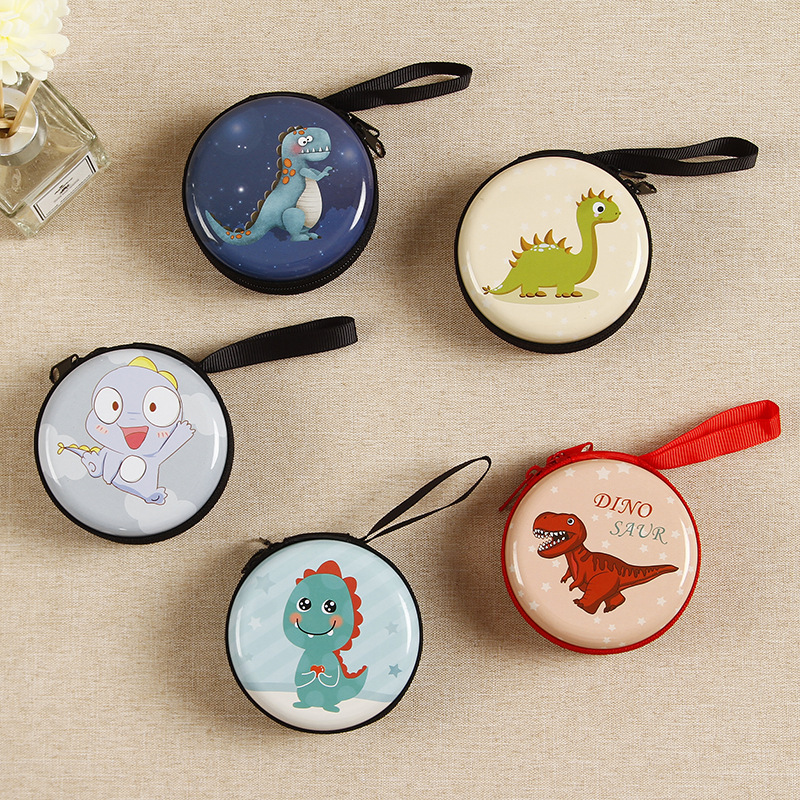 Dinosaur round - 7.5*3.5cm