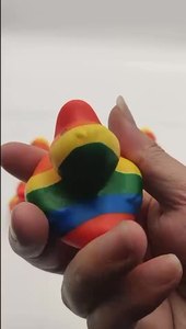 Hot Sale Pvc Mini Rainbow Soft Floating <b>Bath</b> Sound Duck Toy Custom Wholesale Rubber Ducks Bulk - Product Image 5