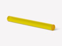 Barre PMMA en fonte fluorescente résistante aux UV de 20mm de diamètre tige ronde acrylique solide extrudée colorée