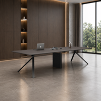 Table de conférence modulaire en métal série Ximi XIMI-24, mobilier de bureau moderne, OEM/ODM, taille, couleur et logo personnalisables
