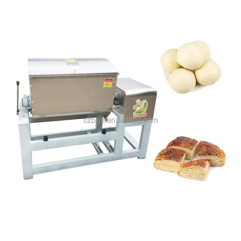 Industrial dough mixer prices commercial dough mixer machine horizontal dough kneader for sale