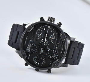 Relojes de Pulsera de Lujo para Hombre con Esfera Grande, Diseño de Moda, Reloj de Cuero, Reloj Deportivo Casual Grande para Hombre - Product Image 3