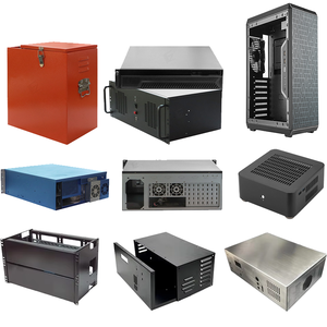 Pabrik kustom pelat aluminium logam Laser pemotong lentur Las anodisasi layanan fabrikasi Kabinet dan kotak penutup - Product Image 3