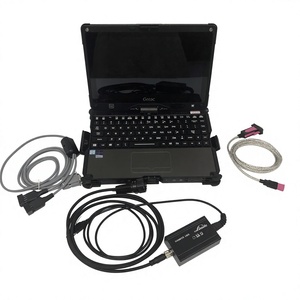 For Linde Canbox and Doctor Diagnostic Cable With CF33 <b>Tablet</b> Pathfinder Software Forklift Truck Diagnostic Tool LSG Linde - Product Image 1