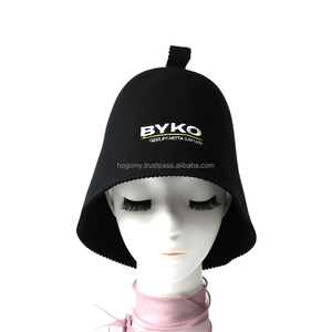 Gorro de Sauna de Fieltro Ecológico de Lana Merino Ulike MW-36, Estilo Vikingo Nórdico, Gorro de Ducha Reutilizable Suave para Adultos, con Logotipo Personalizado - Product Image 2