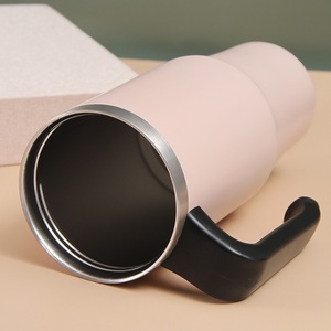 20oz tumbler <b>with</b> handle <b>with</b> <b>straw</b> bpa-free 30oz stainless steel tumbler reusable stainless steel tumbler <b>with</b> <b>straw</b> - Product Image 4
