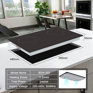 Placa de cocción de cerámica infrarroja, placa de cocción con control táctil, placa de cocción con garantía de 3 años, placa de cocción de cerámica para cocina - Product Image 2