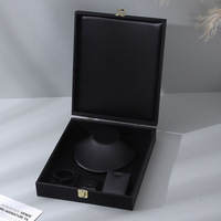 Ensemble de plateaux de présentation de bijoux de luxe, organisateur multifonctionnel pour bagues, boucles d'oreilles, colliers, bracelets, vitrine de magasin, photographie Qimei
