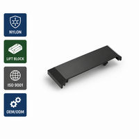 Cubierta de Lluvia de Nylon a Presión para Perfil de Marco de Ventana de Aluminio, Accesorio de Ferretería Resistente a la Intemperie, Suministro Disponible, Variedad de Opciones
