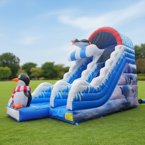 Toboganes Inflables de Cocodrilo WINSUN, Juegos Inflables Comerciales, Tobogán Seco Inflable, <span class=keywords><strong>Juguete</strong></span> Infantil, Toboganes Inflables de Pingüino en Venta - Product Image 1