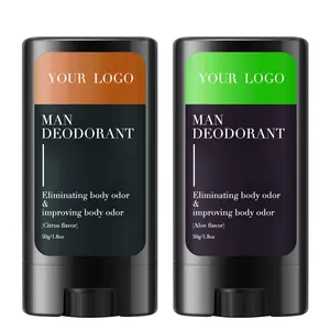 Private label natural deodorant improves body odor and reduces body odor deodorant sticks femme aloe vera mint fragrance