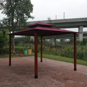 Nouvelle conception de gazebo de jardin en aluminium et polyester avec montage facile pour une utilisation en extérieur SZC-8798 Tenda Gazebo SZC-8798 - Product Image 6