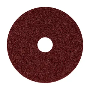 Boîte de 5 disques abrasifs à dos en fibre de 4-1/2 pouces, grain 36, TRUPER - Product Image 1