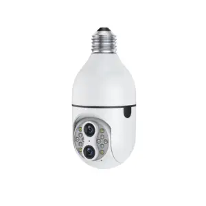 Jortan Chất lượng cao 360 độ ánh sáng bóng đèn 8X Zoom Mini máy ảnh an ninh 2 triệu wifi thông minh Bóng đèn máy ảnh Đối với trang chủ