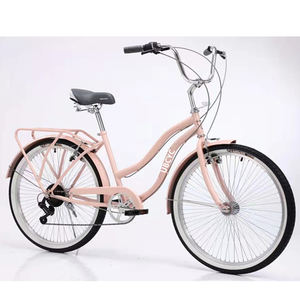 Versátil <span class=keywords><strong>bicicleta</strong></span> híbrida para mujer, <span class=keywords><strong>bicicleta</strong></span> <span class=keywords><strong>de</strong></span> crucero, <span class=keywords><strong>Bicicleta</strong></span> <span class=keywords><strong>de</strong></span> ciudad <span class=keywords><strong>de</strong></span> una sola velocidad, <span class=keywords><strong>bicicleta</strong></span> <span class=keywords><strong>de</strong></span> viaje para mujer - Product Image 6