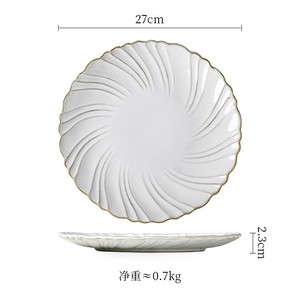 Assiette à steak chaude en porcelaine, service <span class=keywords><strong>de</strong></span> style japonais, assiette occidentale <span class=keywords><strong>haut</strong></span> <span class=keywords><strong>de</strong></span> <span class=keywords><strong>gamme</strong></span>, plat spécial, plat plat, grand plateau, <span class=keywords><strong>vaisselle</strong></span> - Product Image 6