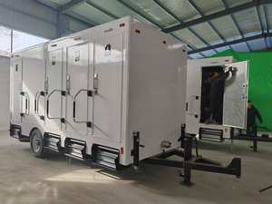 NEWWIN Toilettes portables de luxe, <span class=keywords><strong>caravane</strong></span> mobile, camping-car, toilettes <span class=keywords><strong>et</strong></span> <span class=keywords><strong>douche</strong></span>, <span class=keywords><strong>prix</strong></span> de la remorque, salle de bain portable d'extérieur - Product Image 3