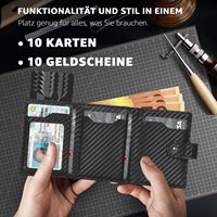 Porte-cartes en alliage d'aluminium anti-scan RFID