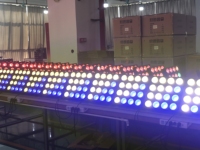 Redsun Haute Luminosité 25pcs 10W RGBW 4in1 LED DMX Matrix Panel Light 5x5 Blinder Light pour DJ Dance Floor Equipment