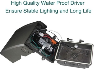 Minglelight có thể điều chỉnh <span class=keywords><strong>LED</strong></span> Tường gói ánh sáng đầy đủ Cutoff 10W-120W DLC ETL chứng nhận IP65 Nhôm Cơ sở đầy đủ Cutoff Tường Đèn - Product Image 6