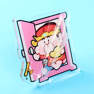 Supports de télé<span class=keywords><strong>phone</strong></span> en plastique premium avec poignées à motif animal de dessin animé imprimées UV personnalisées de haute qualité - Product Image 3