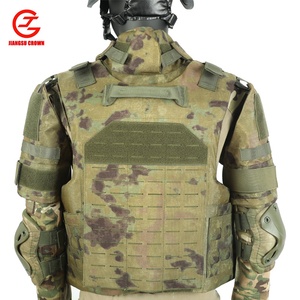 سترة تكتيكية واقية للجسم بالكامل بالجملة، حاملة لوحات، معدات دفاع شخصي - Product Image 4