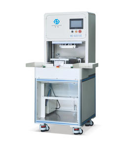 Presse à poinçon manuelle à double plateforme, à commande manuelle, prend en charge les options d'alimentation 110V/220V/380V pour les industries alimentaire, des boissons, du textile et des moteurs - Product Image 1