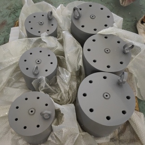 Özelleştirilmiş çift etkili hidrolik yağ silindiri çok telli gerilim sonrası jak hidrolik içi boş piston jakı