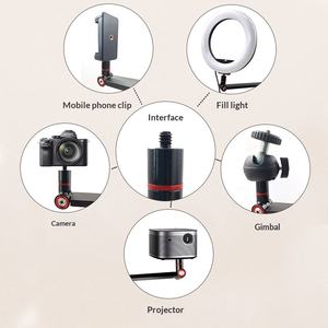 Support <span class=keywords><strong>de</strong></span> caméra PTZ transfrontalier le plus vendu, support <span class=keywords><strong>de</strong></span> bureau métallique, support <span class=keywords><strong>de</strong></span> téléphone <span class=keywords><strong>pour</strong></span> projecteur, support <span class=keywords><strong>de</strong></span> table pliable rotatif à 360° <span class=keywords><strong>pour</strong></span> bureau réglable en hauteur - Product Image 5